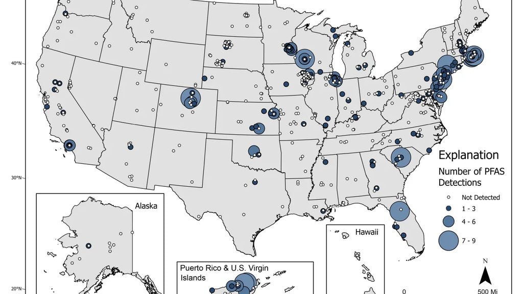 Nearly half of the tap water in the US is contaminated with ‘forever chemicals,’ government study finds
